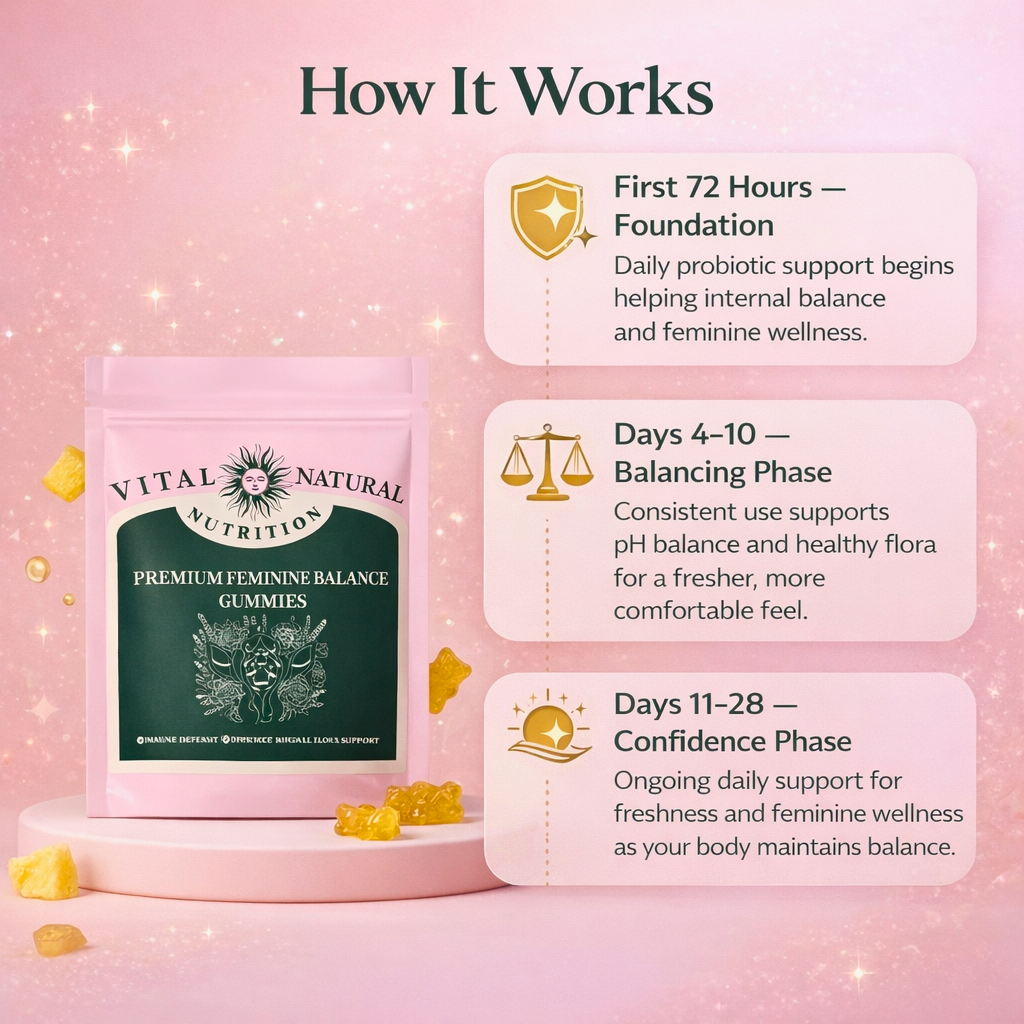 Feminine Balance Gummies | Hawaiian Pineapple