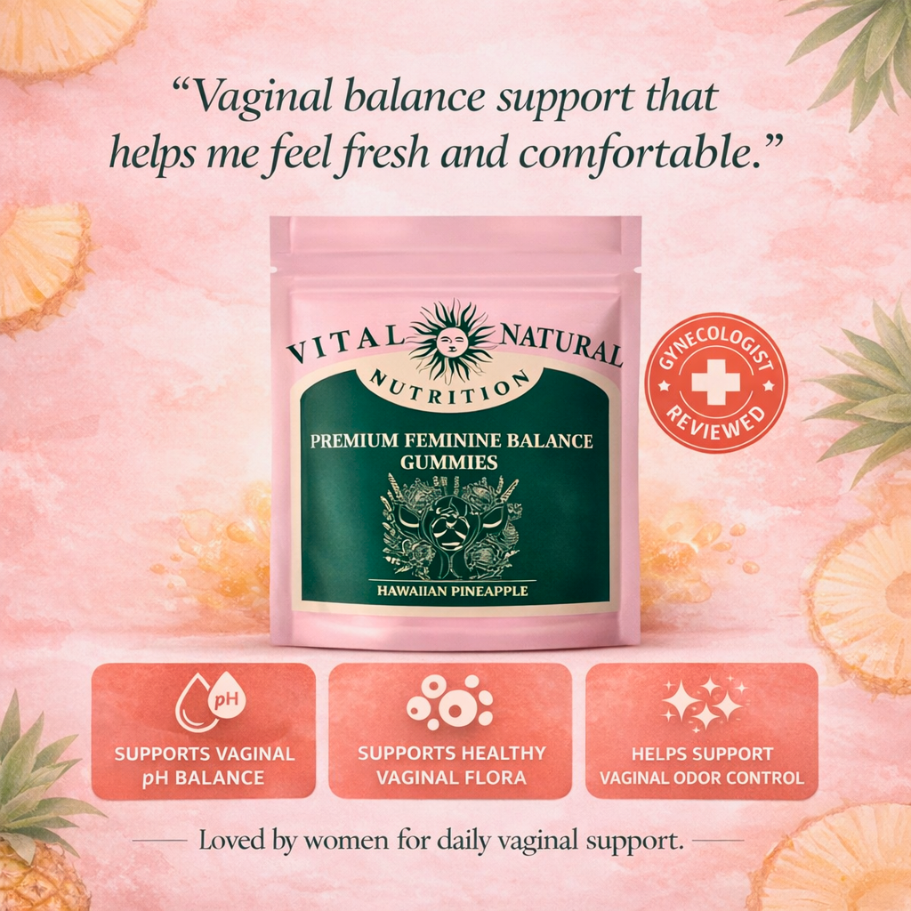 Feminine Balance Gummies | Hawaiian Pineapple